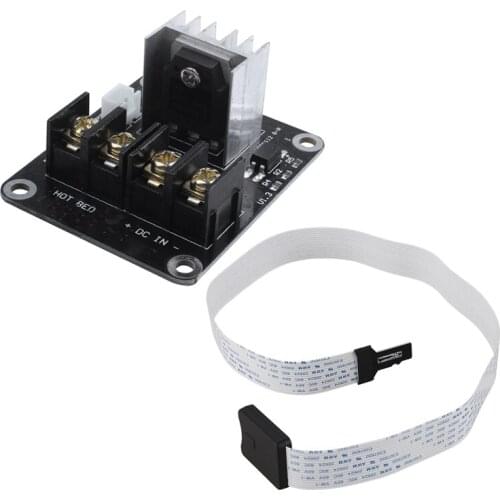 2 Pcs Extension Cable Adapter Flexible Extender Hotbed MOSFET Expansion Modulefor Micro-SD To TF Card for Monoprice Select Mini