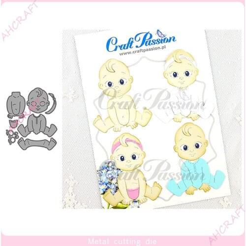 Baby Metal Cutting Dies for DIY Scrapbooking Photo Album Decorative Embossing PaperCard Crafts Die2021