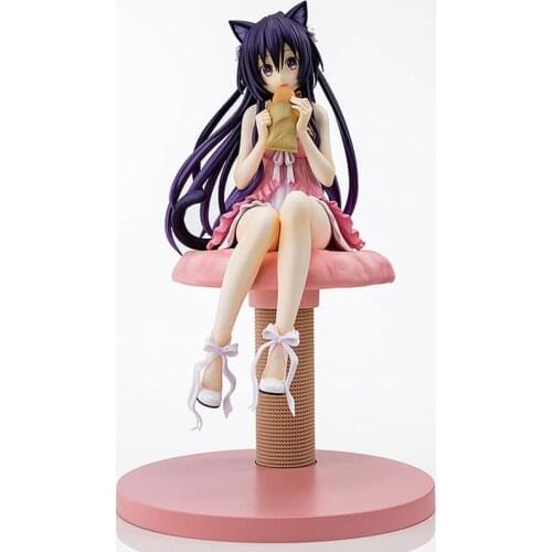 Date A Live Yatogami Tohka Princess Sandalphon Cat Ear Beautiful Girl PVC Action Toy Japanese Anime Figures Collectible Figurine