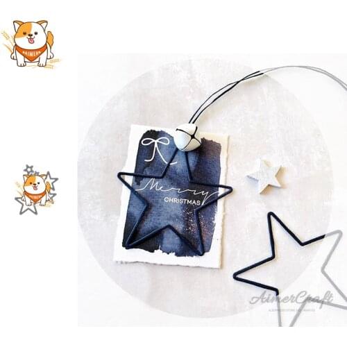 Star Series Metal Cutting Dies Scrapbooking Stencil DIY Decorative Embossing Craft Die Cuts Card Making New Dies For 2019