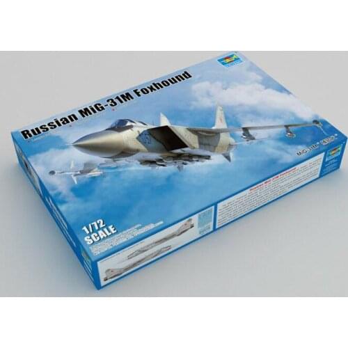 Trumpeter Model 1/72 MiG-31M Foxhound Plastic Model 01681 Model Kit