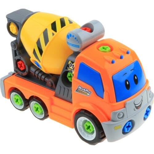 DIY Disassembly Electronic Engineering Vehicles Tools Screw Nuts Tool Set Kids Children Intelligence Toy Birthday Gifts