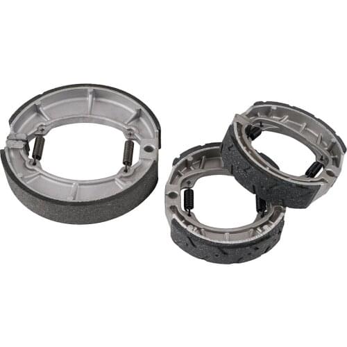 3 Pair NICECNC Motorcycle Front & Rear Brake Shoes Rear Pair High Temp Resistant for Honda Fourtrax125 TRX125 Sportrax 90