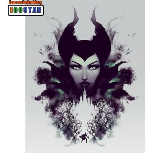 Full Square/Circle Diamond Painting Fairy Witch 5D DIY Diamond Mosaic Full Diamond Picture Rhinestone Handmade Halloween Gift