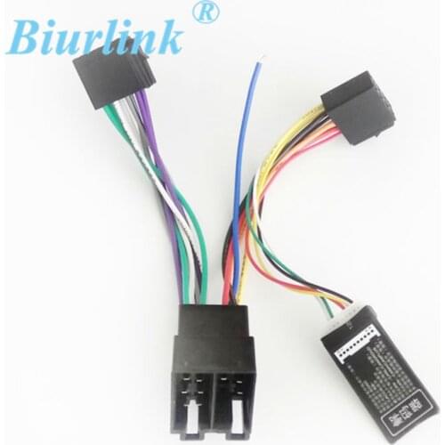 Biurlink Canbus Adapter Cable Gateway for Volkswagen RCN 210 RCD 320 Toppwer Radio