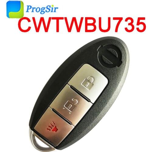 CWTWBU735 3Button 315 MHz FSK Smart Proximity Remote Control Key for Nissan Pathfinder Rouge Versa CWTWBU729 CWTWBU624