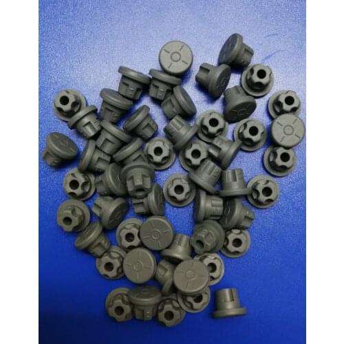 Style 4!20mm, 200pcs!grey color,butyl rubber stopper medical rubber for vials,rubber sealing,injection vials stopper,rubber cap