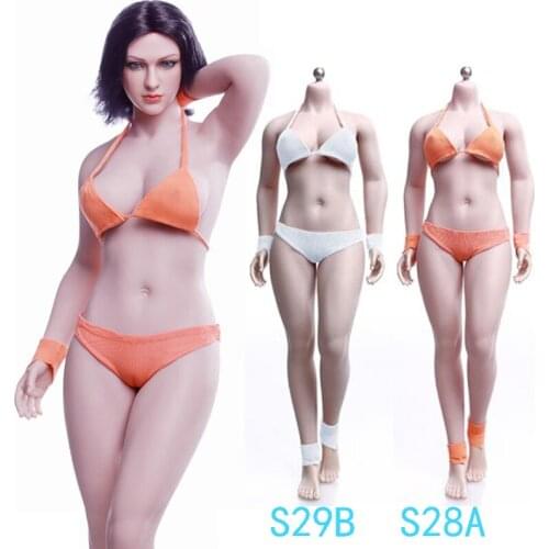 TBLeague Phicen S28A&s29B 1/6 Super-Flexible Female Seamless Body Buxom Women Pale/Suntan (no - head sculpt and clothing)