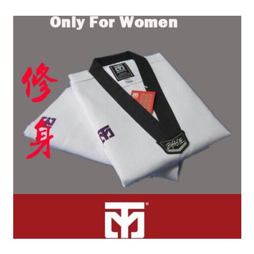 Mooto Taekwondo Clothing, Female Adults Girl Training Taekwondo unifoms, Fits for women good quality special design