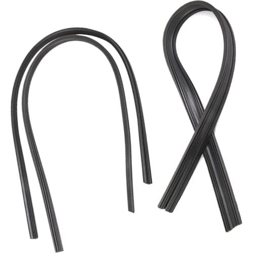 4x 24"/28" Cut To Size Universal Car Replacement Wiper Refill Rubber