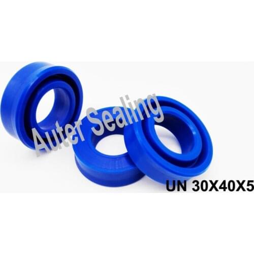 UNS 30x40x5 PU Single Lip U seal both piston and rod seal U cup