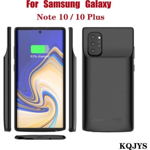 KQJYS External Power bank Smart Charging Cover For Samsung Note 10 Plus Battery Charger Case For Galaxy Note 10 Battery Case