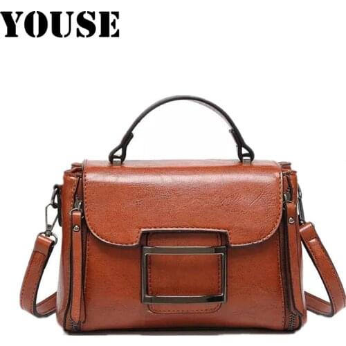 YOUSE Brand The New Womens Bag of 2020 One Shoulder Diagonal Cross Bag Trend Hand-held Womens Bag Atmosphere Versatile Bags