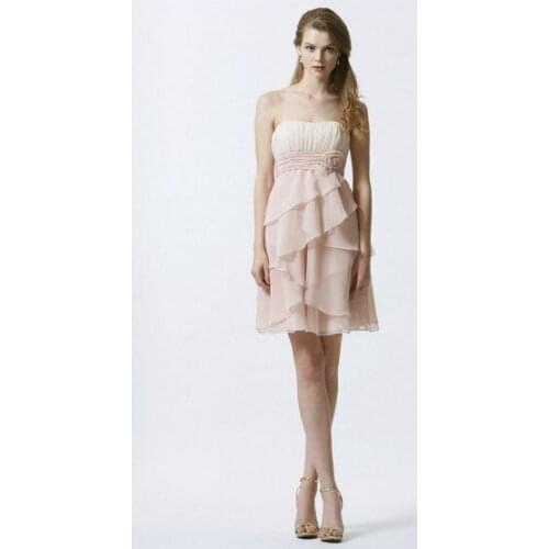 Free shipping new fashion 2016 formal gown dinner dress brides maid dresses vestidos short knee length Bridesmaid Dresses