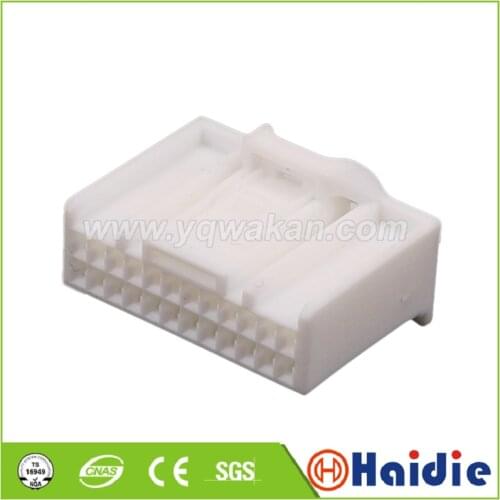 2sets 24pin auto electrical housing plug plastic wiring harness unsealed connector 6098-5283
