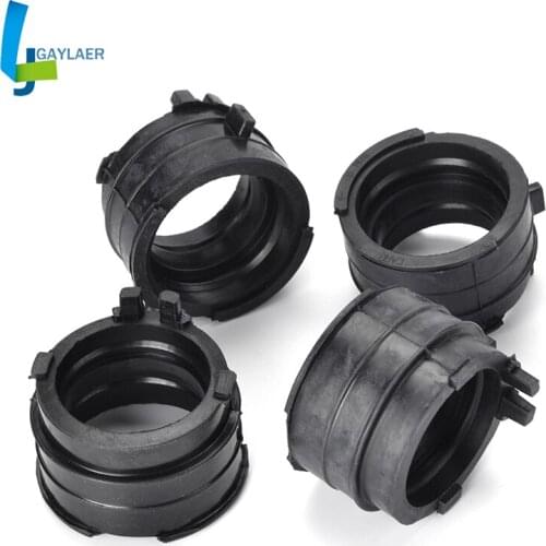 4 PCS Motorcycle Carburetor Adapter Inlet Intake Pipe For Honda CBR400 NC23 CBR 400 NC29 CB-1 CB400F