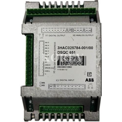 ABB Robot Analog IO Module DSQC651 3HAC025784-001