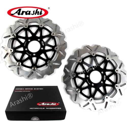 Arashi 1Pair ZX12R NINJA 1200 2000-2003 For KAWASAKI ZX 12R 2000 2001 2002 2003 CNC Front Brake Disc Brake Rotors ZX7R ZX9R