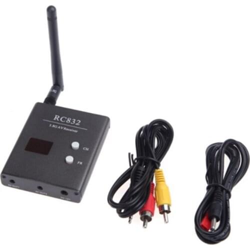 FPV 5.8G 5.8Ghz 600mW 48 Channels TS832 RC832 RC832H Wireless AV Transmitter and Receiver Tx Rx Set for Quadcopter Multicopter