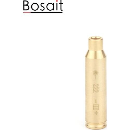 Red Laser Bore Sight 222 Hunting Laser Boresighter Rifle .222 Caliber Rifle Laser Collimator