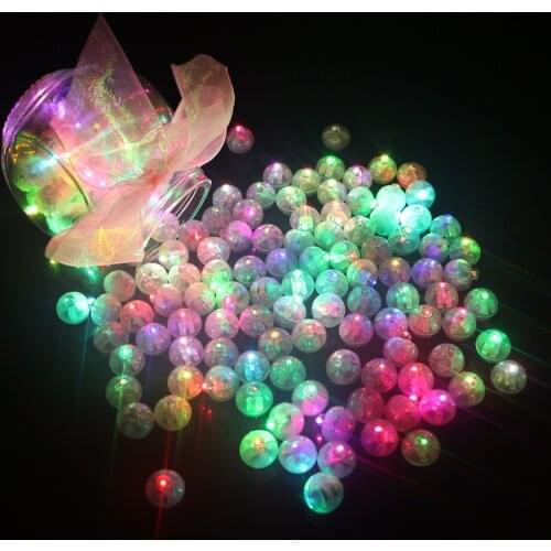 Mini Colorful Lamp Festival Light Party Magic LED Battery Atmosphere RGB Stage Flashing Portable Disco Luminous