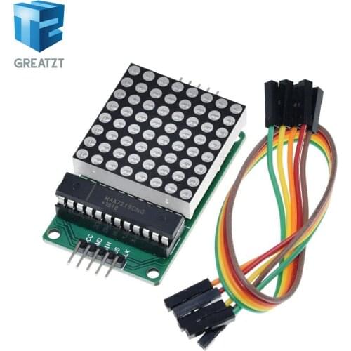 GREATZT MAX7219 dot matrix module microcontroller module control module display module finished goods