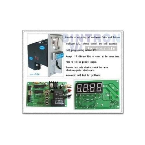 Multi Coin acceptor Selector mech CH-926 & time control timer board