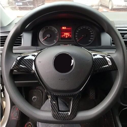 Foal Burning Car Steering Wheel Cover Trim Sticker Fit for Volkswagen VW Golf 7 GTI MK7 POLO 2014 2015 Jetta MK6 2015 2016