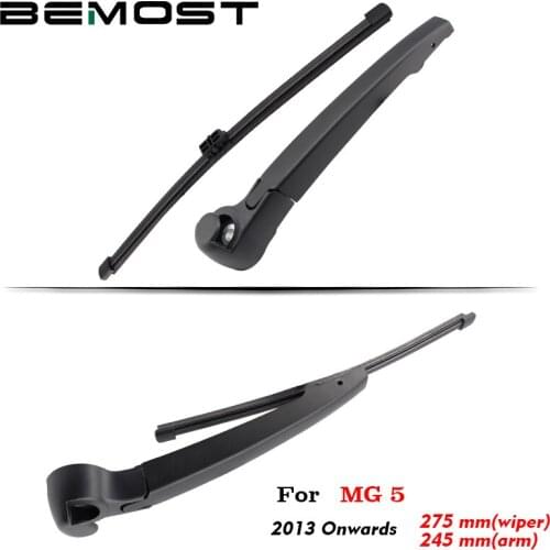 BEMOST Auto Car Rear Windscreen Windshield Wiper Arm Blade Natural Rubber For MG 5 275mm Hatchback 2013 2014 2015 2016 2017 2018