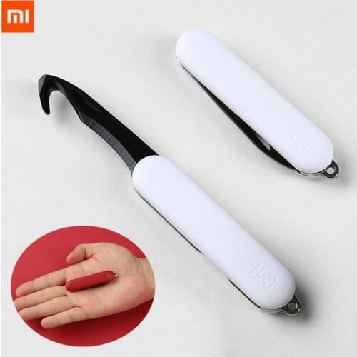 Xiaomi Mijia Huohou Open Package Fold Fruit Knife Mini Unpacking Knife cut tool Camp Tool outdoor survive clip camp sharp cutter