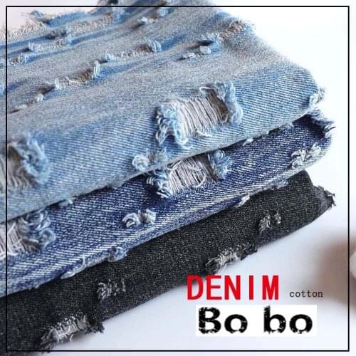 Thick clothing fabric DIY denim fabric