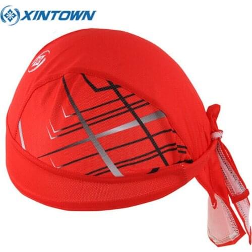 Cycling Cap Sweatproof Sunscreen Headwear Bike Team Scarf Coif Bicycle Bandana Pirate Headband Riding Hood Sports hat Headcloth