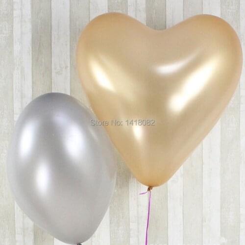 5pcs /lot heart shaped balloons 23 inch 10g Thickening big balloons100% latex balloons Wedding birthday party large balloons