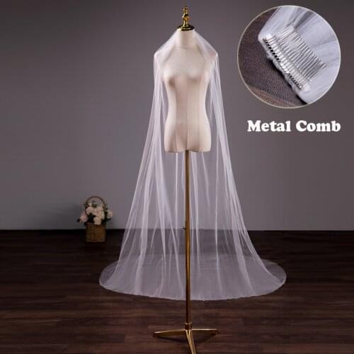 WHITNEY·WANG Wedding Long Veils