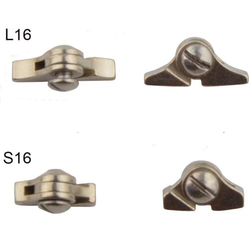 1pair eyeglass hinge High Nickel 1.6mm wide strong eyeglass soldering hinge for optical frame repair