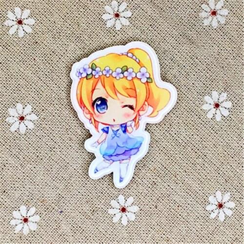 FFFPIN Acrylic Badge Japan Anime Cartoon Lovelive School Idol Project Minami Kotori Brooch Ornament Breastpin Pin Coin Icon