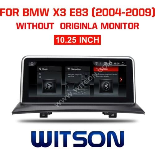 WITSON 10.25'' big touch screen Android 9.0 CAR DVD PLAYER for BMW X3 E83 (2004-2009)