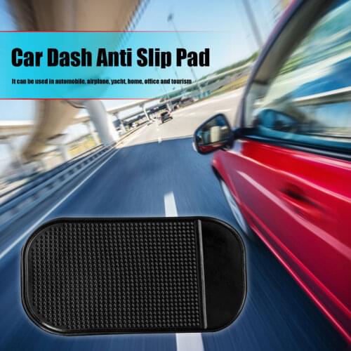 Car Anti-Slip Phone Mat Holder PU Pad Silicone Non Slip Sticky Pad Sunglasses Keys Car Dash Place Universal Dash Gel Pad Cup hol