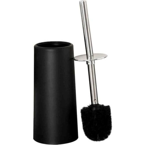 Black Bathroom Accessories Toothbrush Holder Bin Soap Dish Dispenser Tumbler Toilet Brush Toilet Bathroom Set Accessories G2