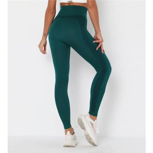 Stretchy Fitness Yoga Leggings Seamless Sports Leggings Gym Workout Sports Pants Push Up Training Yoga Leggings Active Wear