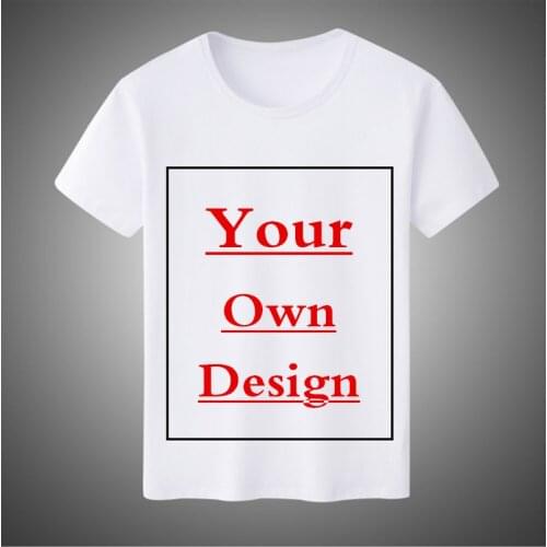 Free Customized Logo Men/Women T shirt Print Your Own Design High Quality Send Out In 2 Days t shirts custom-made