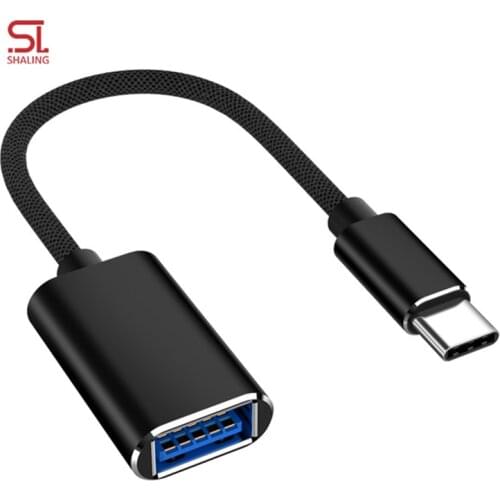 Adapter Kabel Typ C USB 3.0 OTG Kabel USB-C Männlichen zu USB3.0 Weibliche Metall Konverter Typ-C Daten Sync OTG für Xiao mi Sam