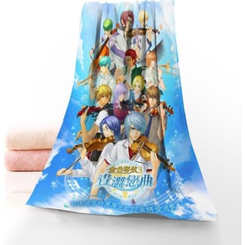 Kiniro no Corda Towel Printed Cotton Face/Bath Towels Microfiber Fabric For Kids Men Women Shower Towels 70X140cm