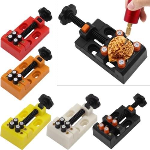 Fast Fixing Fixture Small Table Vice Bodhi Walnut Carving Bench Clamp DIY Sculpture Tool for Clock Jewelry Vice Stand