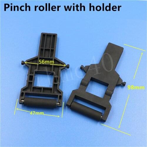 Pinch roller assembly holder Konica 512 printhead paper pressure roller bracket component for Allwin Human inkjet printer roller