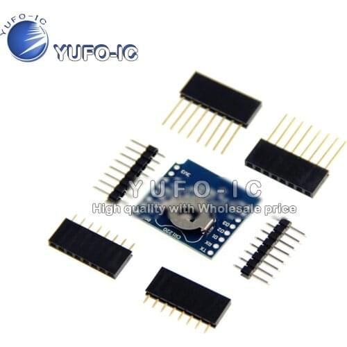 RTC DS1307 (Real time Lock) Battery-shield for D1