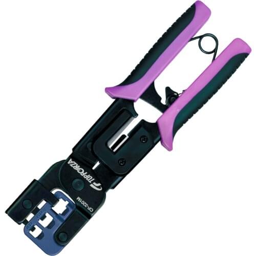 RJ45/RJ11/RJ12 Terminal Plug Crimper Tools 4P/6P/8P Telecom Network Module Crimping Cutter Plier Tools