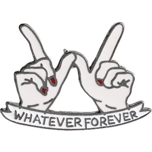 Whatever Forever Pins hard enamel Pins brooch Pins back lapel Pins gift for brides best friends BFF girls #276241