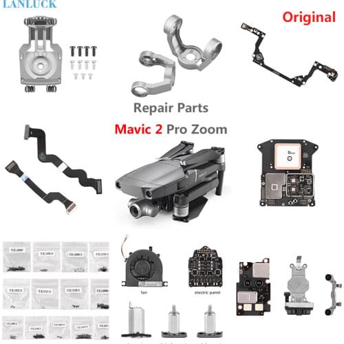 Repair Parts for DJI Mavic 2 Pro Zoom Flex Signal Ribbon Cable Gimbal Mount Yaw Arm Roll Bracket Front Arm Spare Part