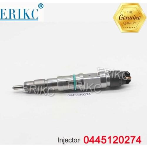 0445120274 Diesel Injector 0445 120 274 Genuine Common Rail Injection 0 445 120 274 Nozzle For Bosch MAN 51101006126 51101006138